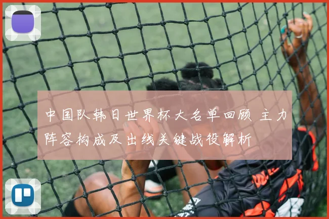 中国队韩日世界杯大名单回顾 主力阵容构成及出线关键战役解析